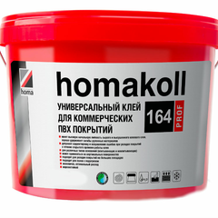 164Prof Клей для ковролина Homakoll для коммерческих ПВХ покрытий 5 кг